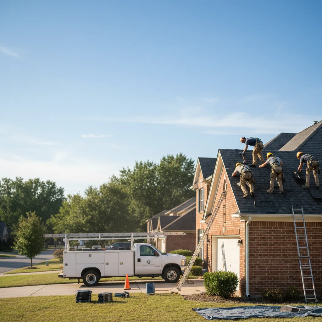 Roof Repair in Tuttle